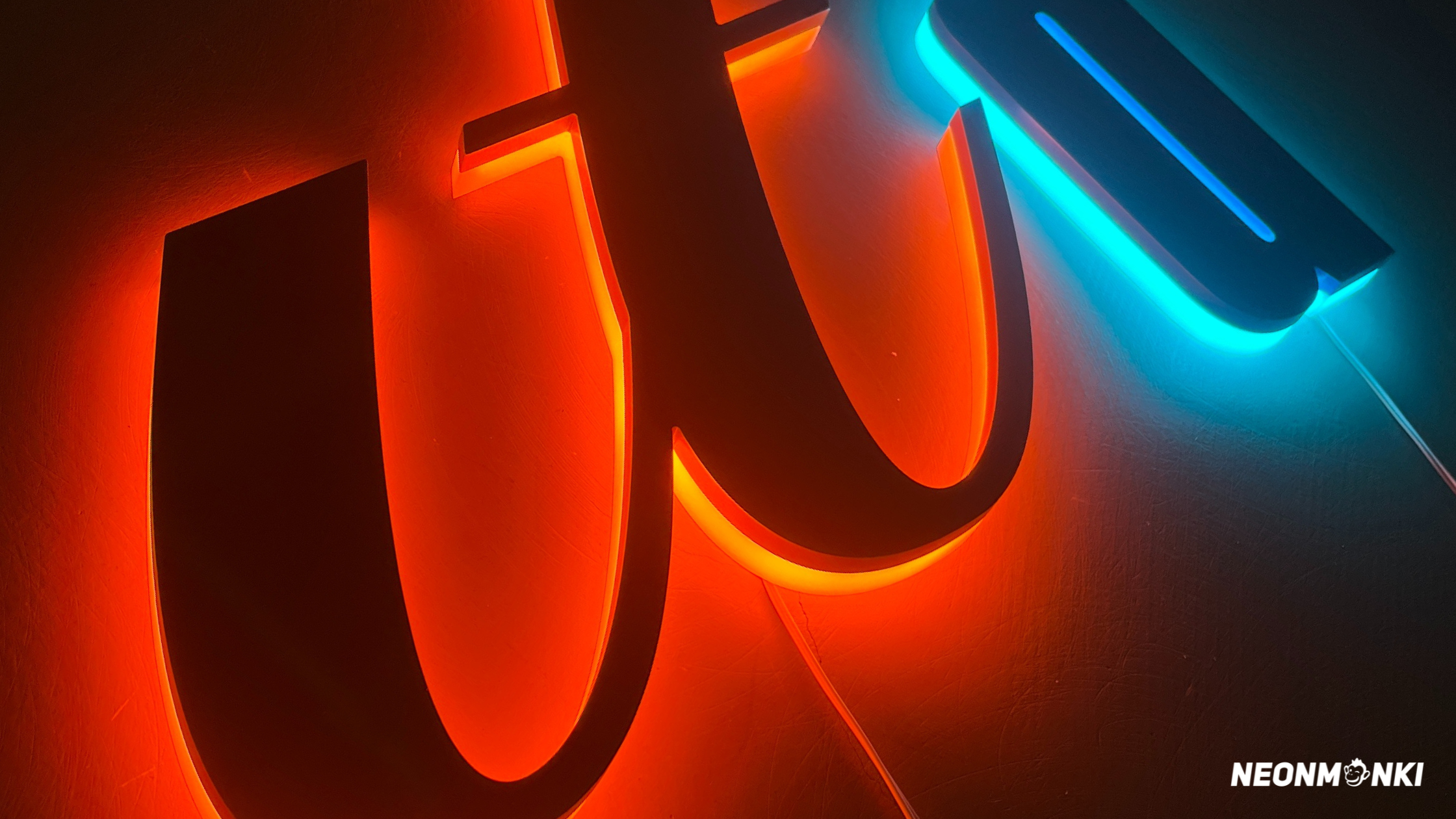 LED Schriftzug personalisiert