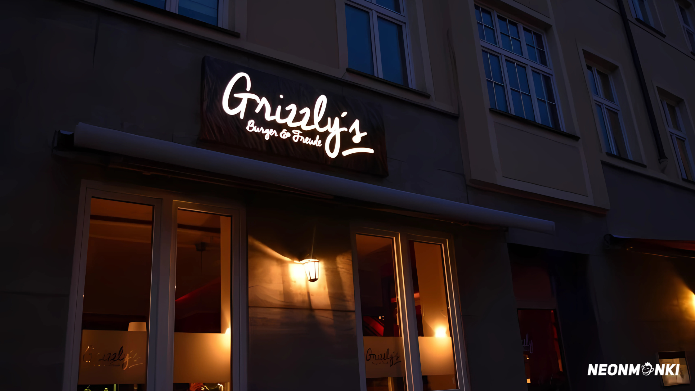 Außenbeleuchtung für Werbung