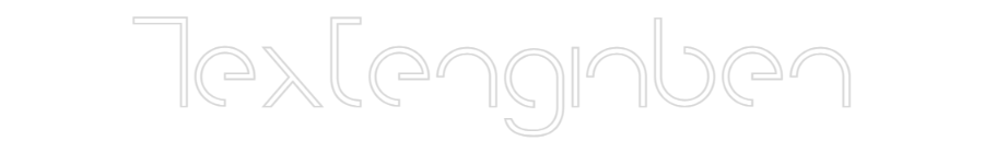 Configurator - Neon LED Flex - Custom Neon Sign Indoor Textenginben
