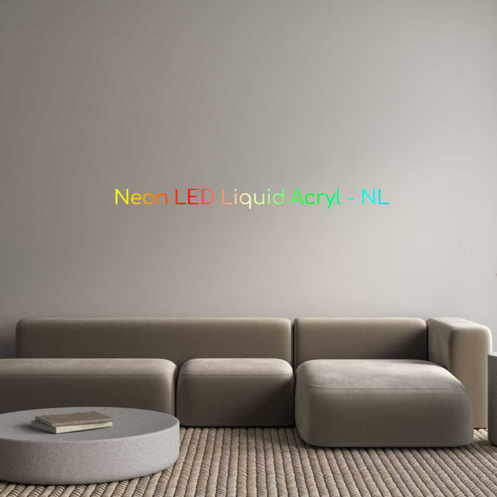 Configurator - Neon LED Liquid Acryl - Neon Board binnen en buiten Neon LED Liq...