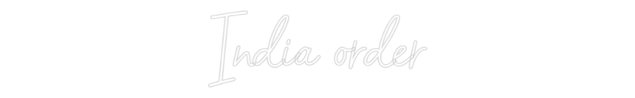 Configurator - Neon LED Flex - Custom Neon Sign Indoor India order