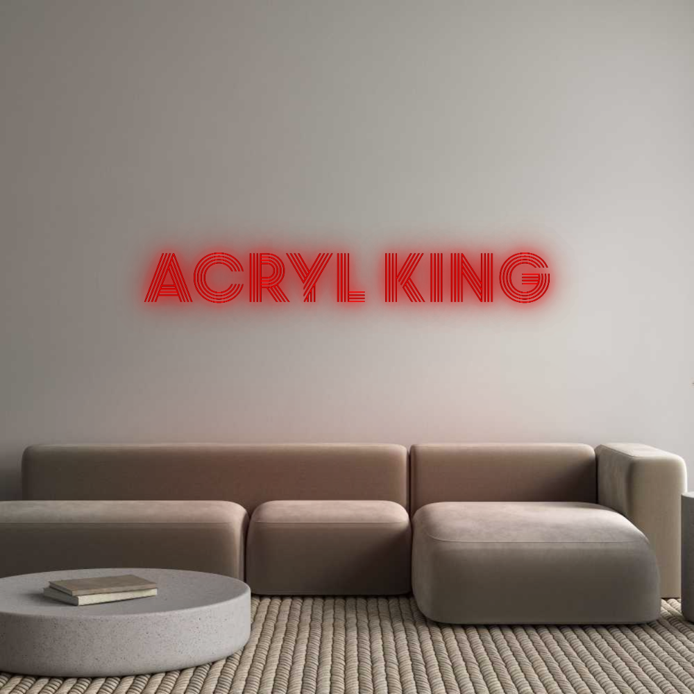 Configurator - Neon LED Liquid Acryl - Custom Neon Sign Indoor & Outdoor Acryl King