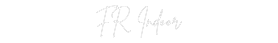 Konfigurator - Neon LED Flex - Personalisierter Indoor Schriftzug FR Indoor