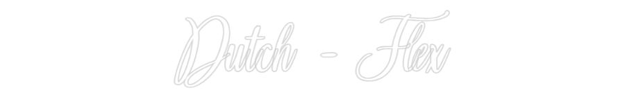 Configurator - Neon LED Flex - Neon Board binnen Dutch - Flex