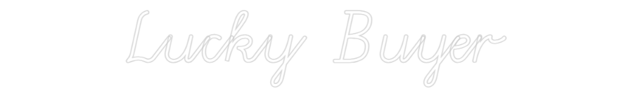 Configurator - Neon LED Flex - Custom Neon Sign Indoor Lucky Buyer