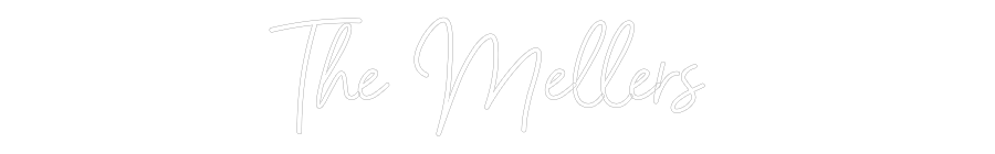 Konfigurator - Neon LED Flex - Personalisierter Indoor Schriftzug The Mellers