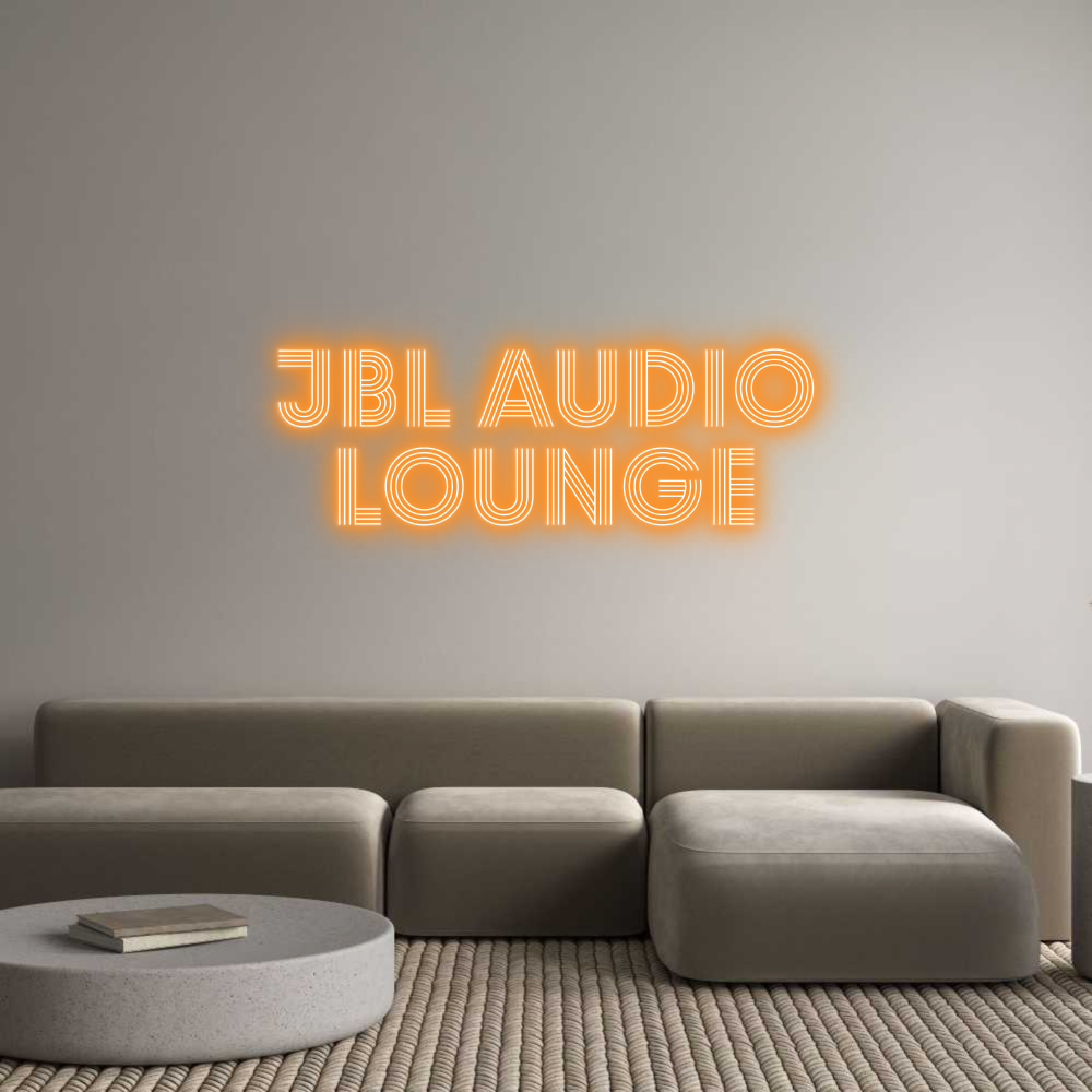Konfigurator - Neon LED Flex - Personalisierter Indoor Schriftzug JBL Audio
Lo...