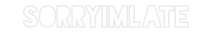 Configurateur - Neon LED Flex - Enseigne néon intérieure personnalisée SORRYIMLATE