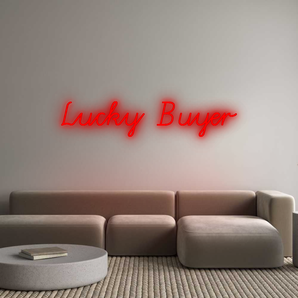 Configurator - Neon LED Flex - Custom Neon Sign Indoor Lucky Buyer