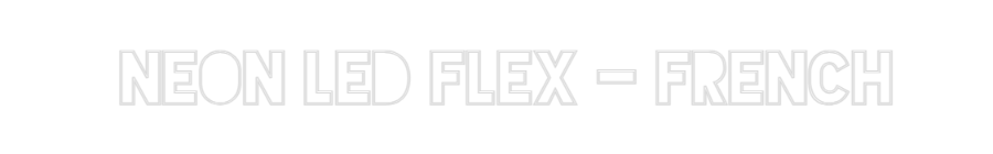 Configurateur - Neon LED Flex - Enseigne néon intérieure personnalisée Neon LED Fle...