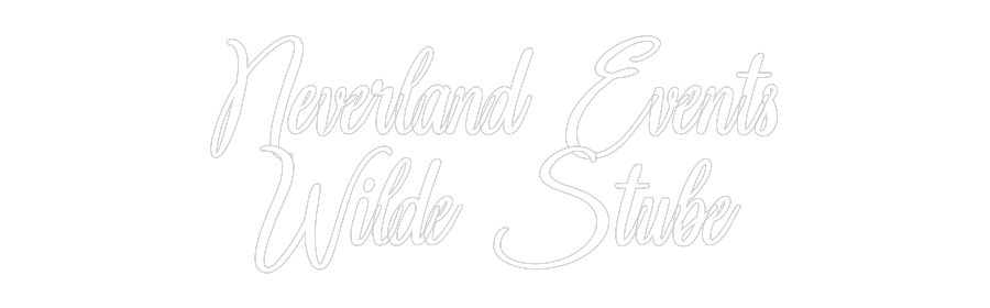 Konfigurator - Neon LED Flex - Personalisierter Indoor Schriftzug Neverland Eve...