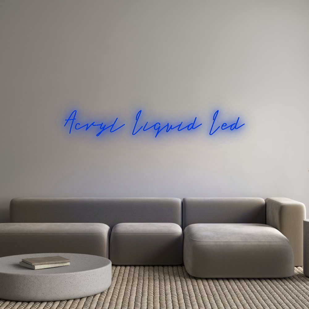Configurador - Neón LED Liquid Acryl - Letras de neón personalizadas para interior y exterior Acryl Liquid ...