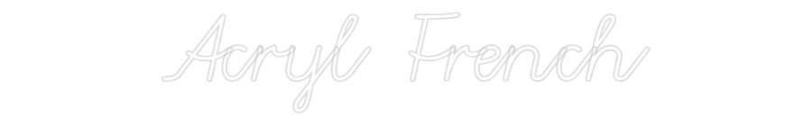 Configurateur - Neon LED Liquid Acryl - Lettres néon personnalisées pour l'intérieur et l'extérieur Acryl French