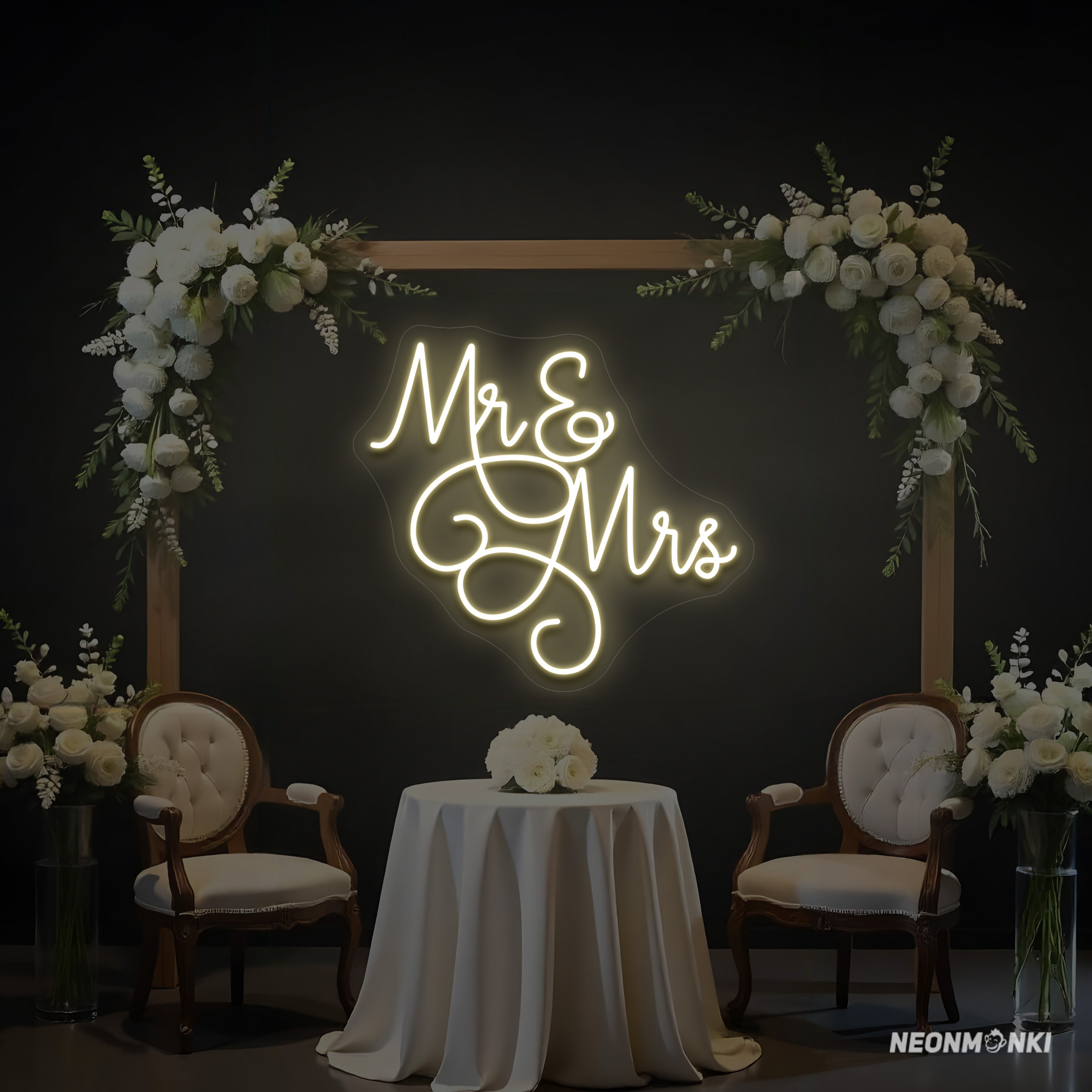 Mr & Mrs Neon LED – Stilvolle Hochzeitsdeko mit moderner Technik