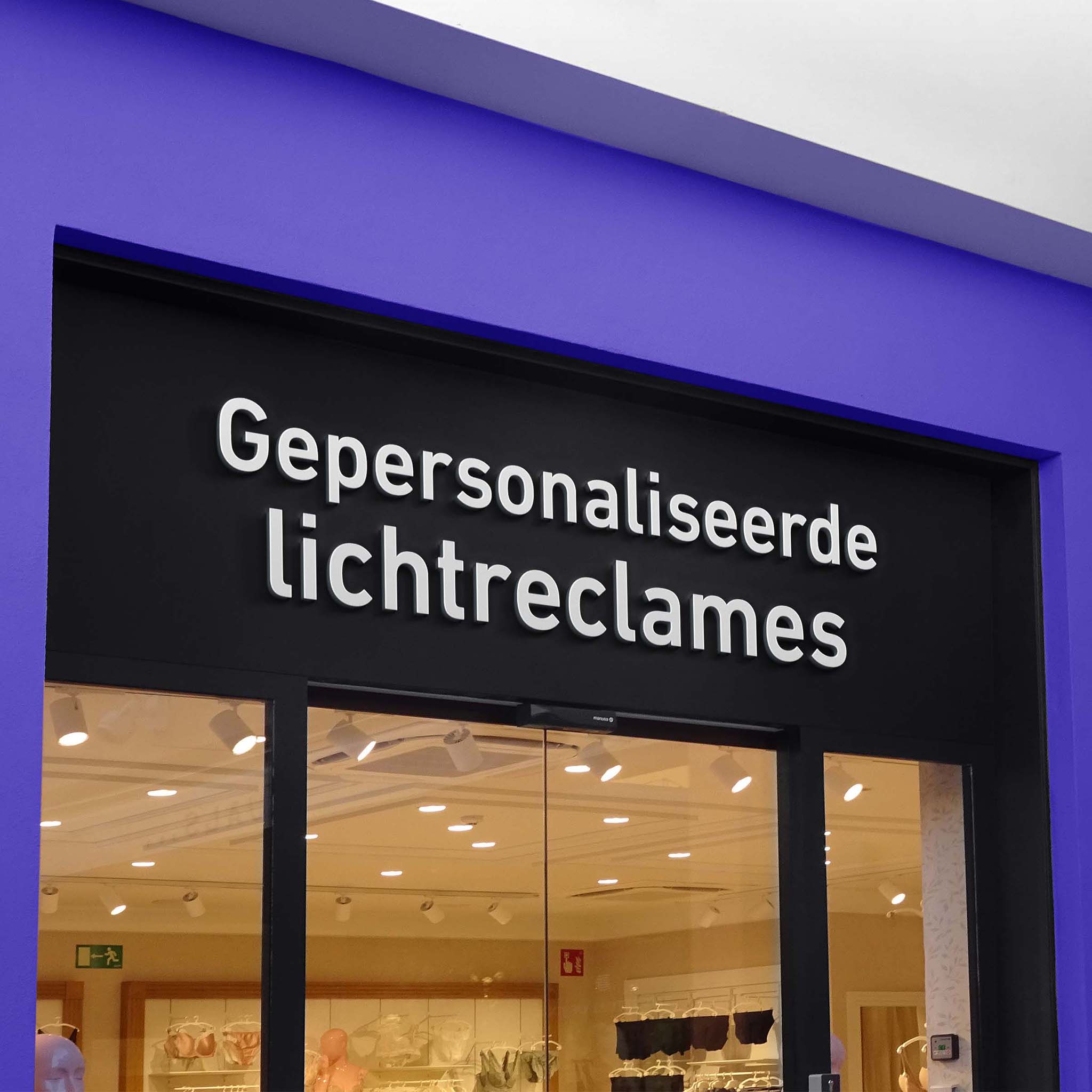 Configurator - Lichtreclame & Verlichte letters voor binnen en buiten