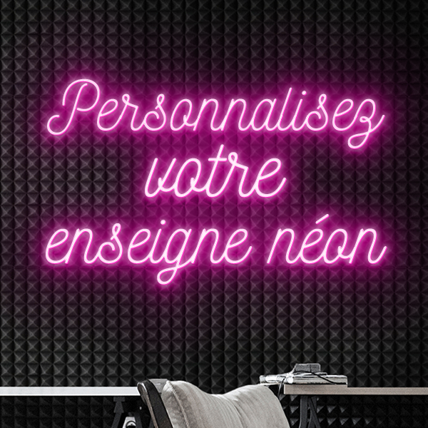 Configurateur - Neon LED Flex - Enseigne néon personnalisée intérieure