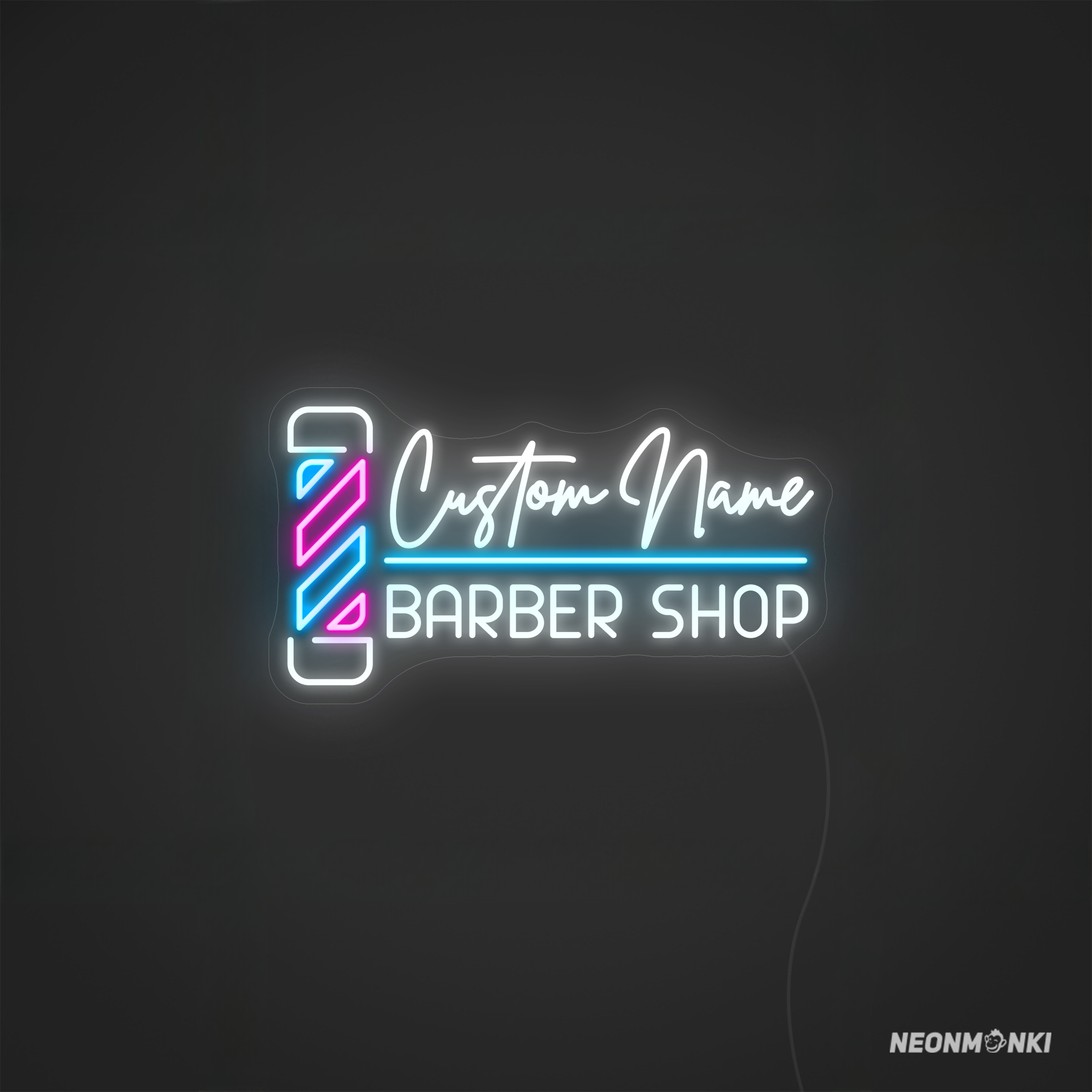 NEONMONKI_Custom_name_barbar_shop