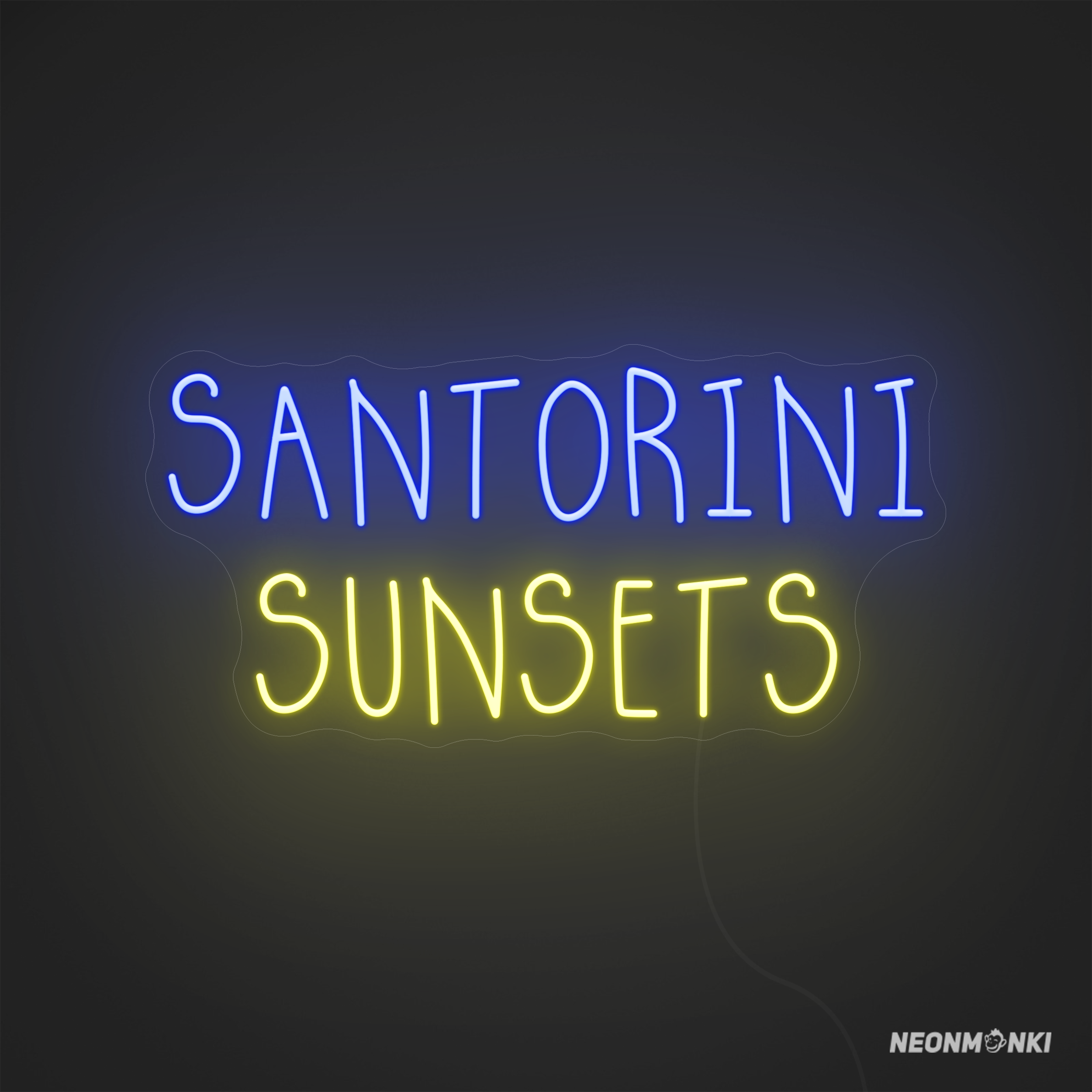 NEONMONKI_Santorini_Sunsets