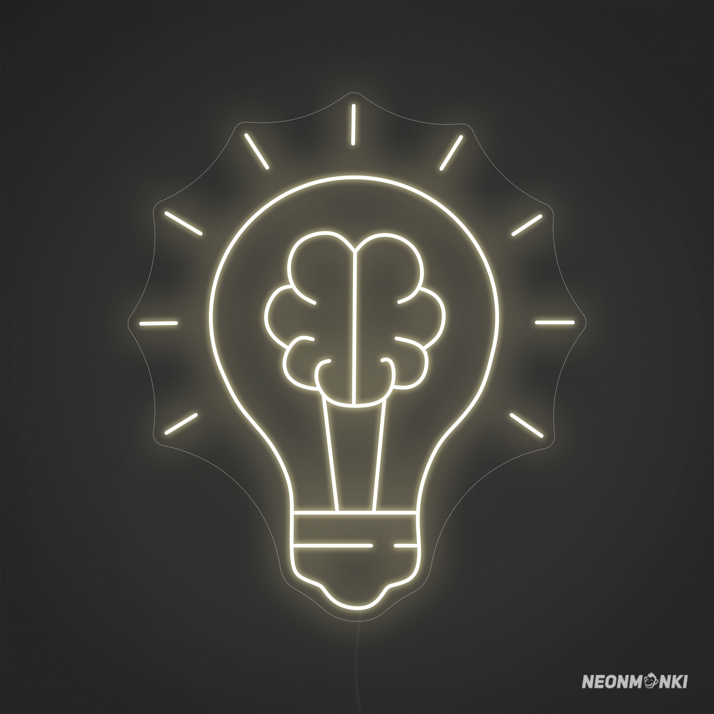 NEONMONKI_glühbirne_mit_köpfchen