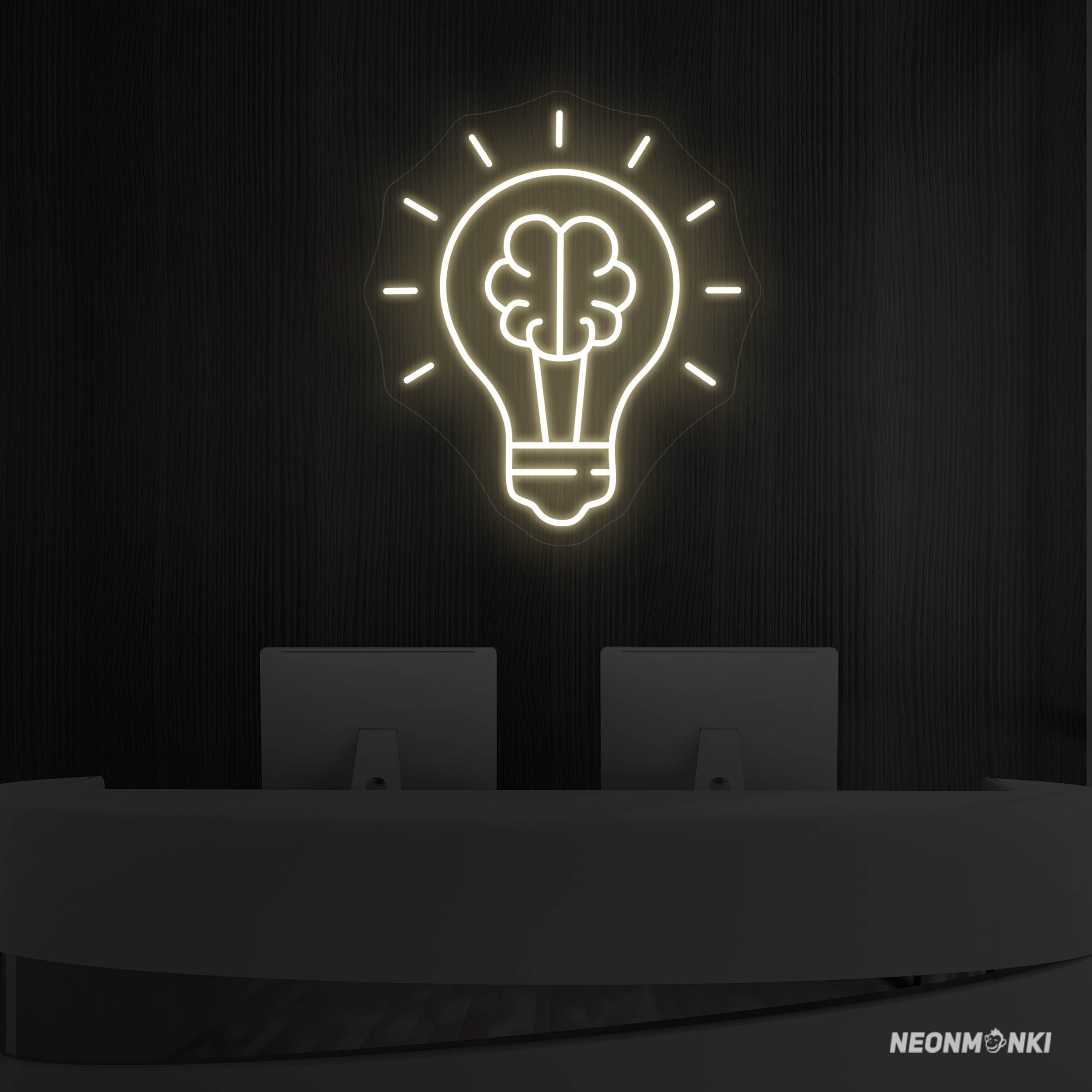 NEONMONKI_led_wanddeko_glühbirne_warmweiß