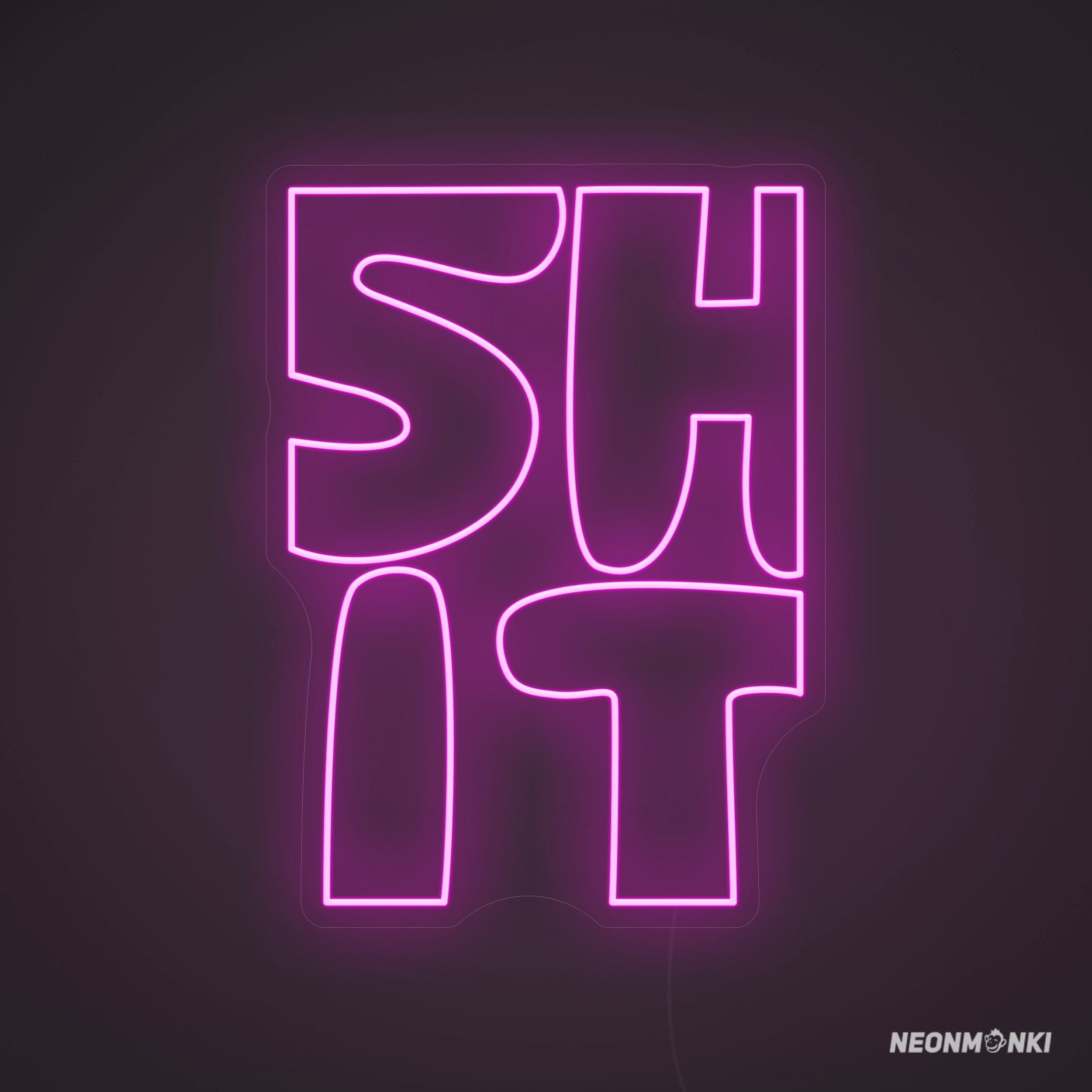 NEONMONKI_shit_neon_sign