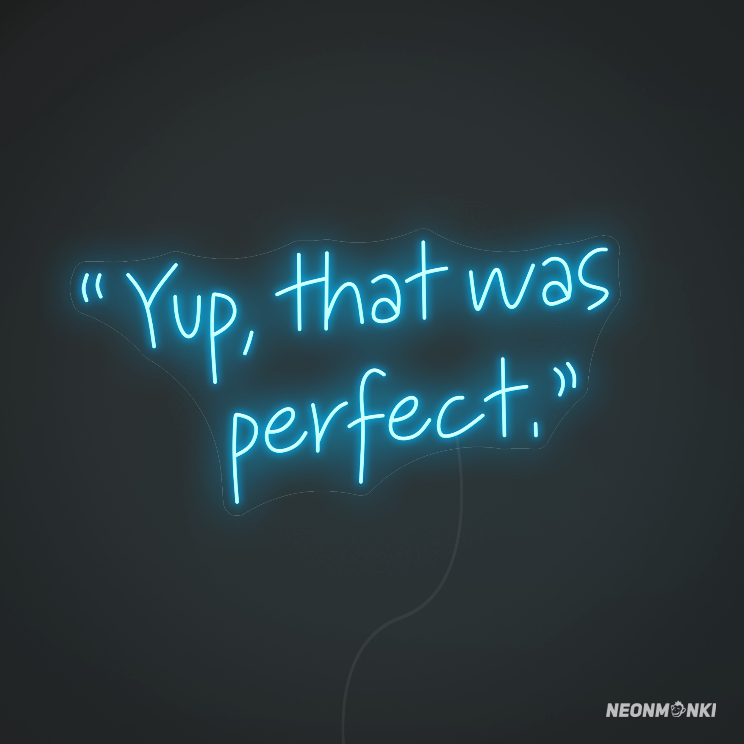 NEONMONKI_yup_that_was_perfect_neon_led_schild