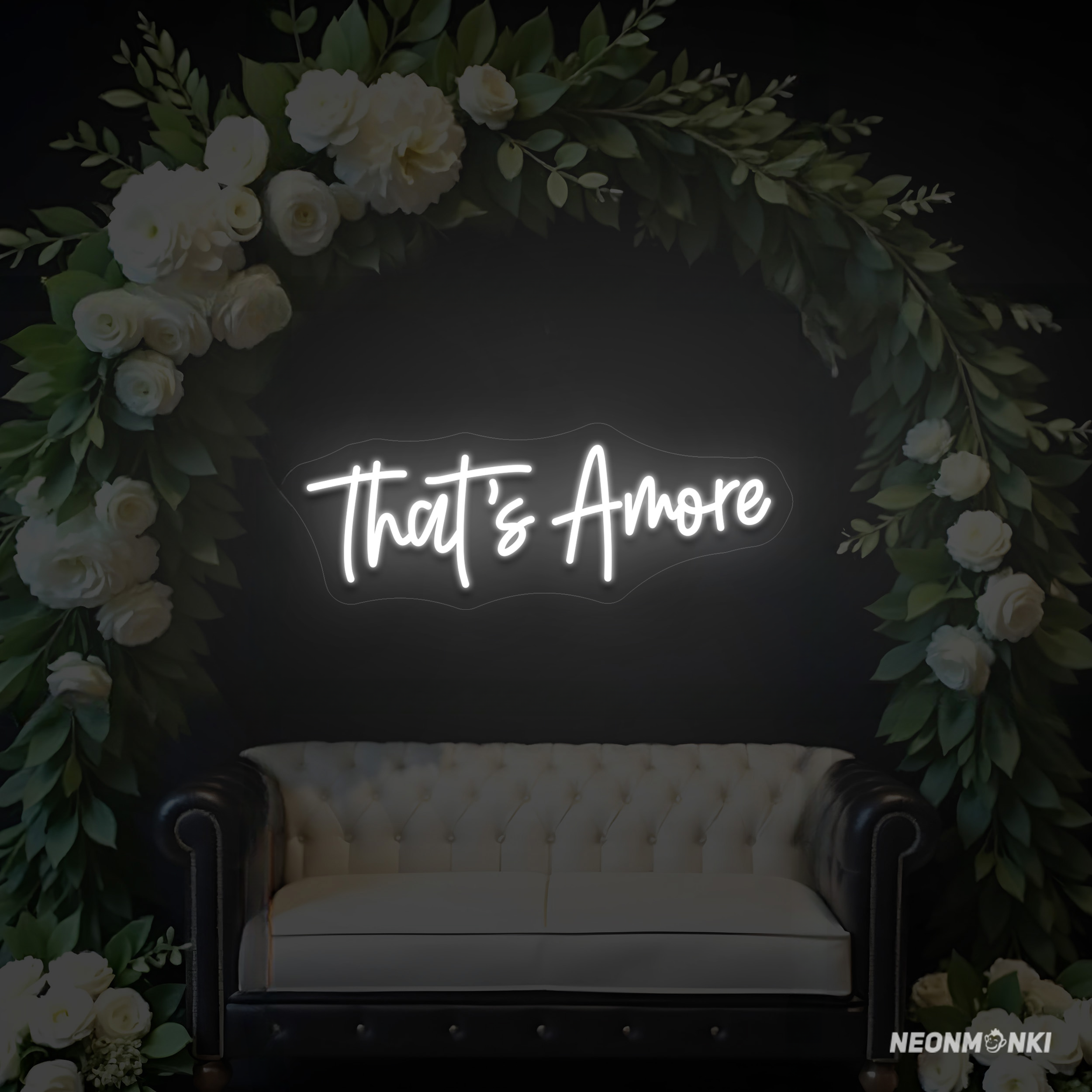 That’s Amore – Neon LED Leuchtschild für unvergessliche Momente