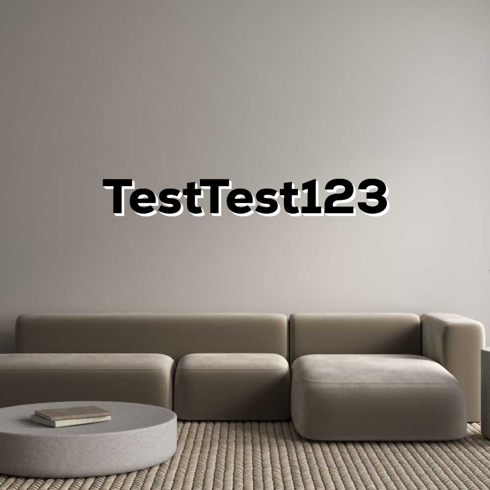 Configurador - Letreros luminosos personalizados TestTest123