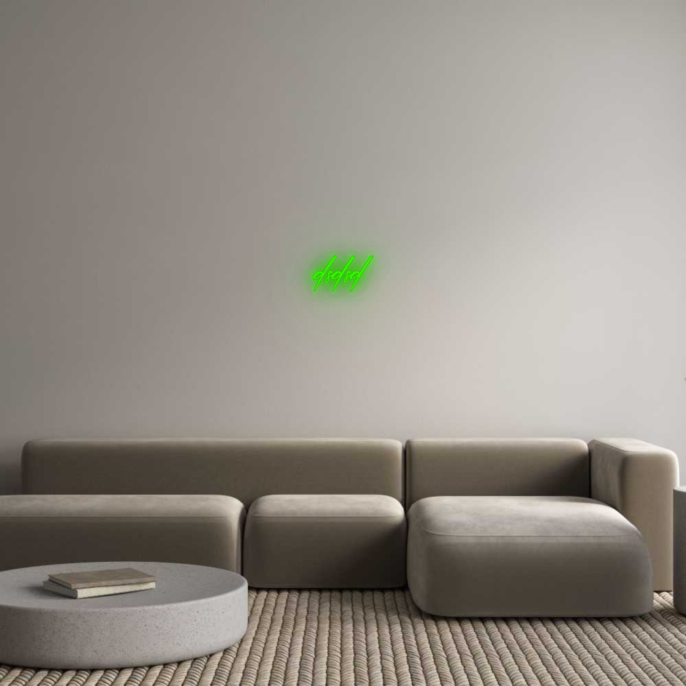 Konfigurator - Neon LED Liquid Acryl - Personalisierter Indoor & Outdoor Schriftzug dsdsd