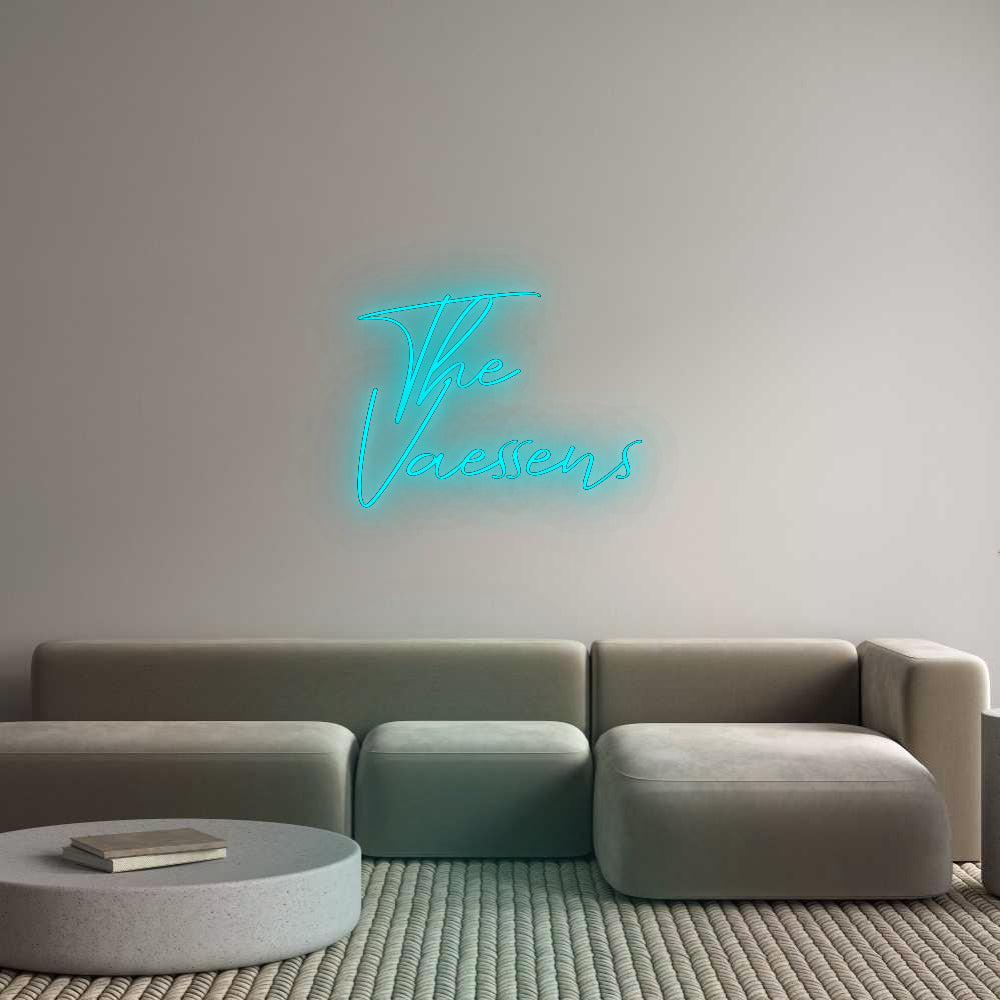 Konfigurator - Neon LED Flex - Personalisierter Indoor Schriftzug The
Vaessens