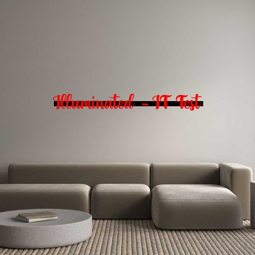 Configuratore - Insegne al neon e lettere luminose personalizzate Illuminated -...