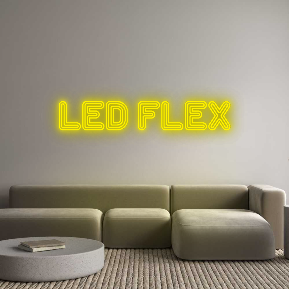 Konfigurator - Neon LED Flex - Personalisierter Indoor Schriftzug Led Flex