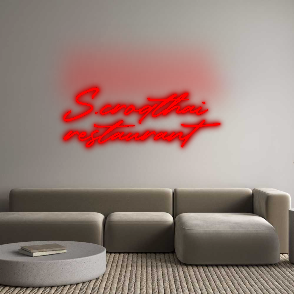 Configurateur - Neon LED Flex - Enseigne néon intérieure personnalisée S.croqthai
r...