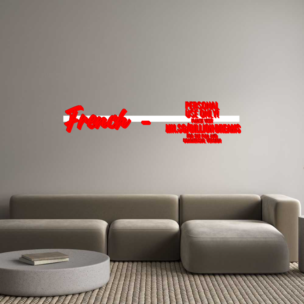 Configurateur - Enseignes lumineuses personnalisées & lettres lumineuses pour l'intérieur et l'extérieur French - 3