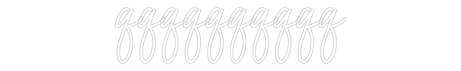 Konfigurator - Neon LED Flex - Personalisierter Indoor Schriftzug qqqqqqqqqq