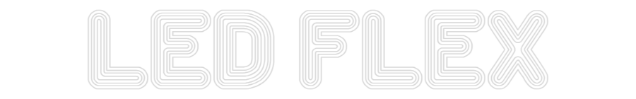 Konfigurator - Neon LED Flex - Personalisierter Indoor Schriftzug Led Flex