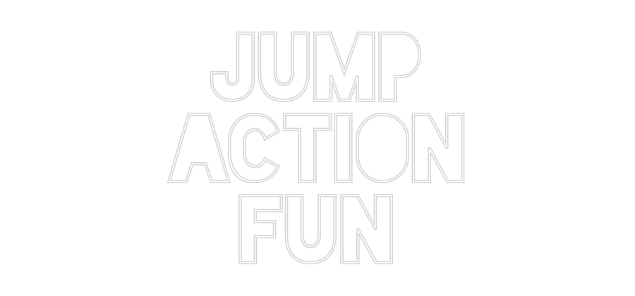 Konfigurator - Neon LED Flex - Personalisierter Indoor Schriftzug JUMP
ACTION
...