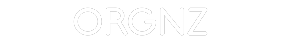Konfigurator - Neon LED Flex - Personalisierter Indoor Schriftzug ORGNZ