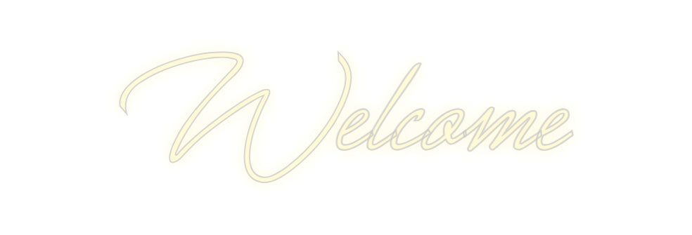 Konfigurator - Neon LED Flex - Personalisierter Indoor Schriftzug Welcome
