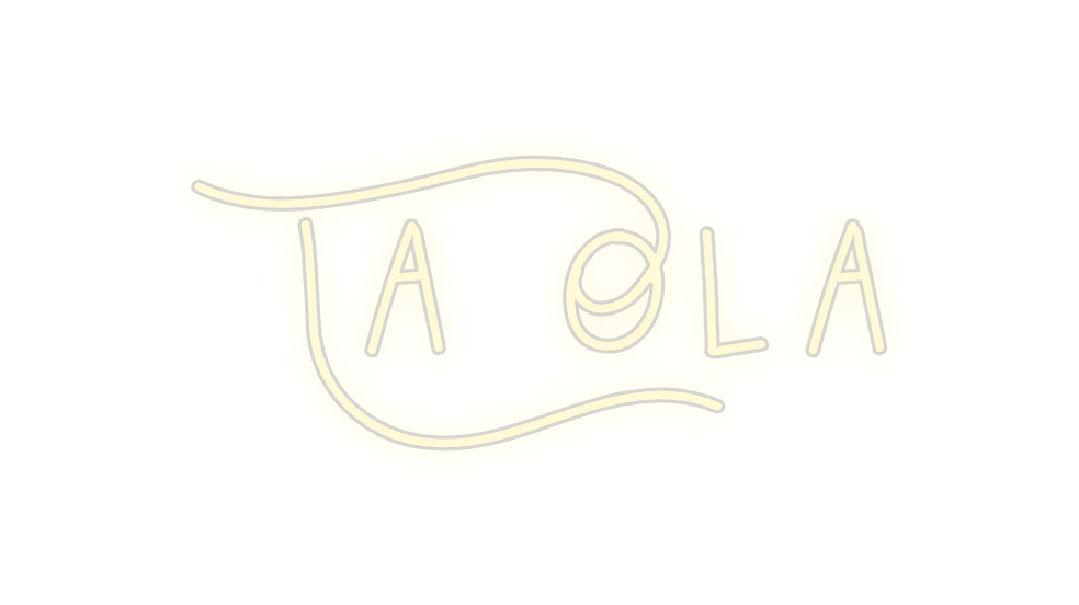 Konfigurator - Neon LED Flex - Personalisierter Indoor Schriftzug La Ola