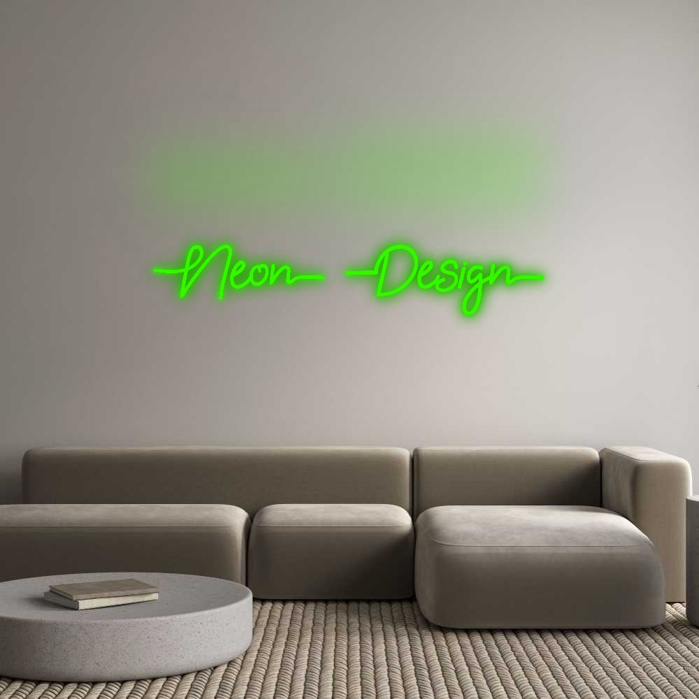 Konfigurator - Neon LED Flex - Personalisierter Indoor Schriftzug Neon Design