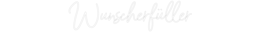 Konfigurator - Neon LED Flex - Personalisierter Indoor Schriftzug Wunscherfüller