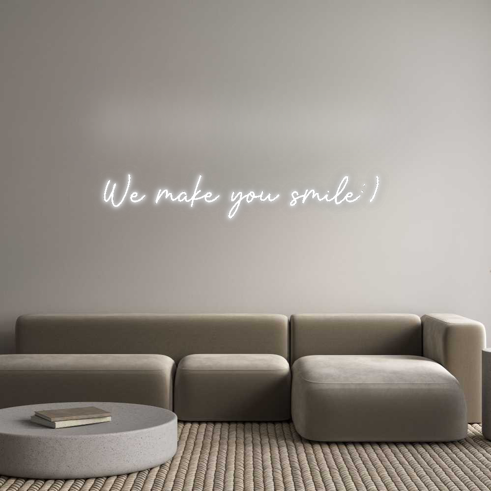 Konfigurator - Neon LED Flex - Personalisierter Indoor Schriftzug We make you s...