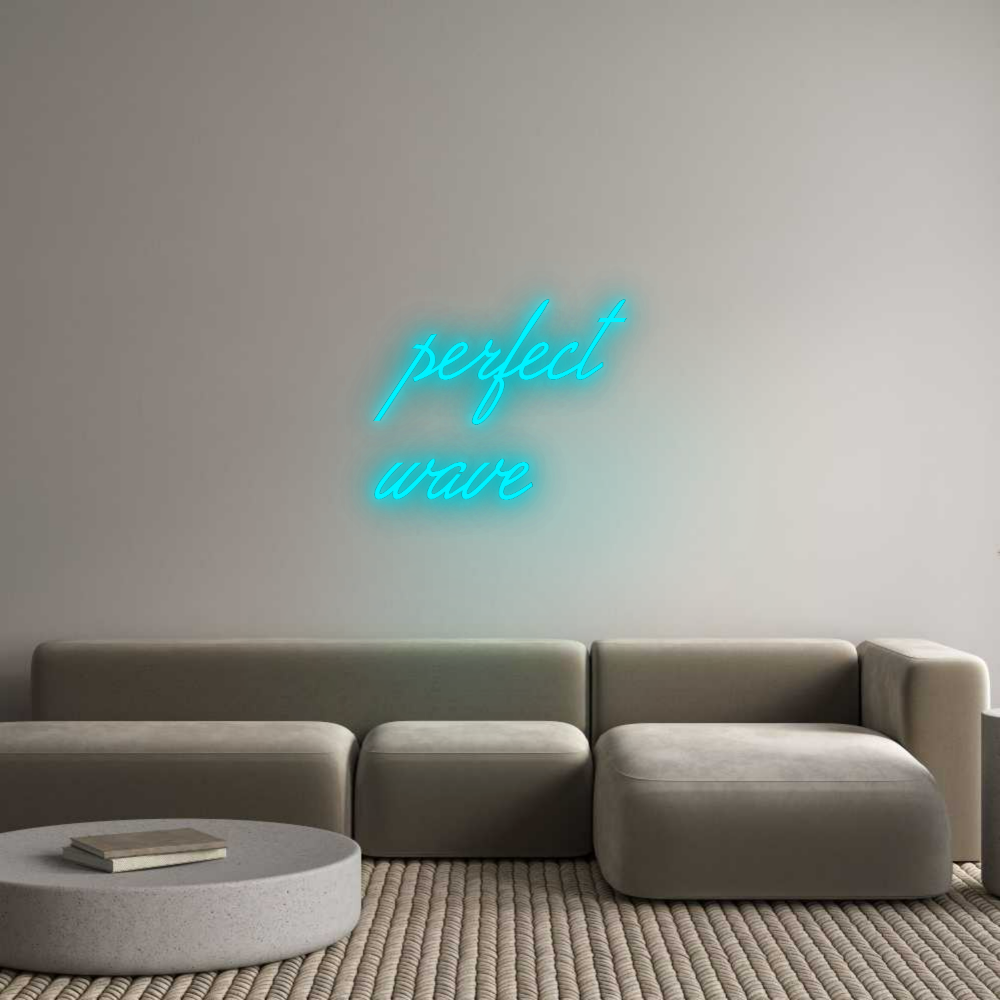 Konfigurator - Neon LED Flex - Personalisierter Indoor Schriftzug perfect
wave