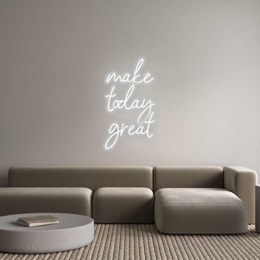 Konfigurator - Neon LED Flex - Personalisierter Indoor Schriftzug make
today
...