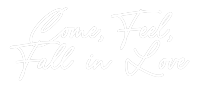 Konfigurator - Neon LED Clip - Personalisierter Indoor Schriftzug Come, Feel,
...