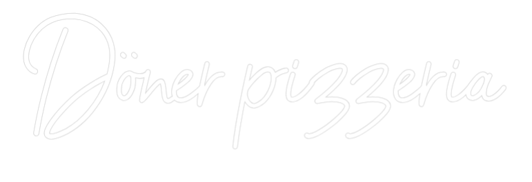 Configurador - Neón LED Flex - Luces de neón personalizadas para interiores Döner pizzeria