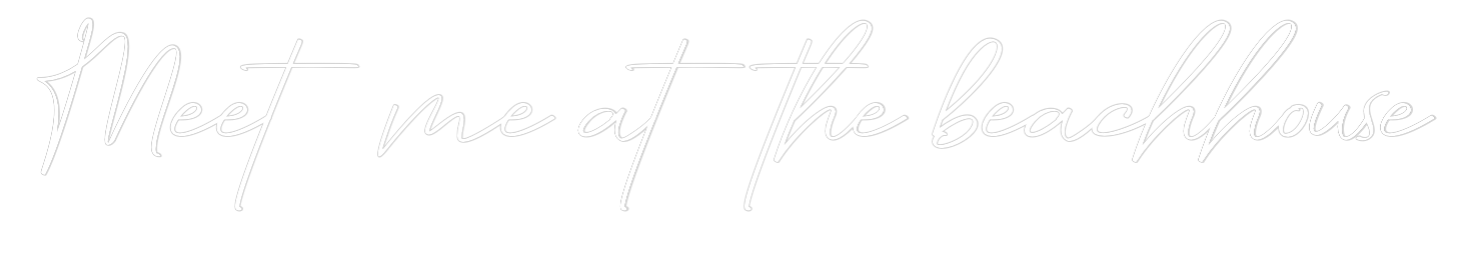 Konfigurator - Neon LED Clip - Personalisierter Indoor Schriftzug Meet me at th...