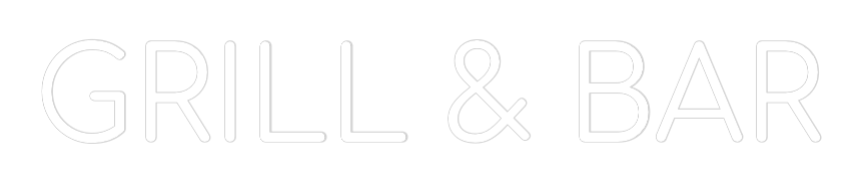 Konfigurator - Personalisierte Leuchtreklame & Leuchtbuchstaben GRILL & BAR