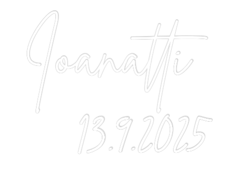 Konfigurator - Neon LED Flex - Personalisierter Indoor Schriftzug Ioanatti
...